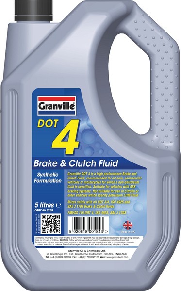 Picture of Brake Fluid Dot 4 5 Litre