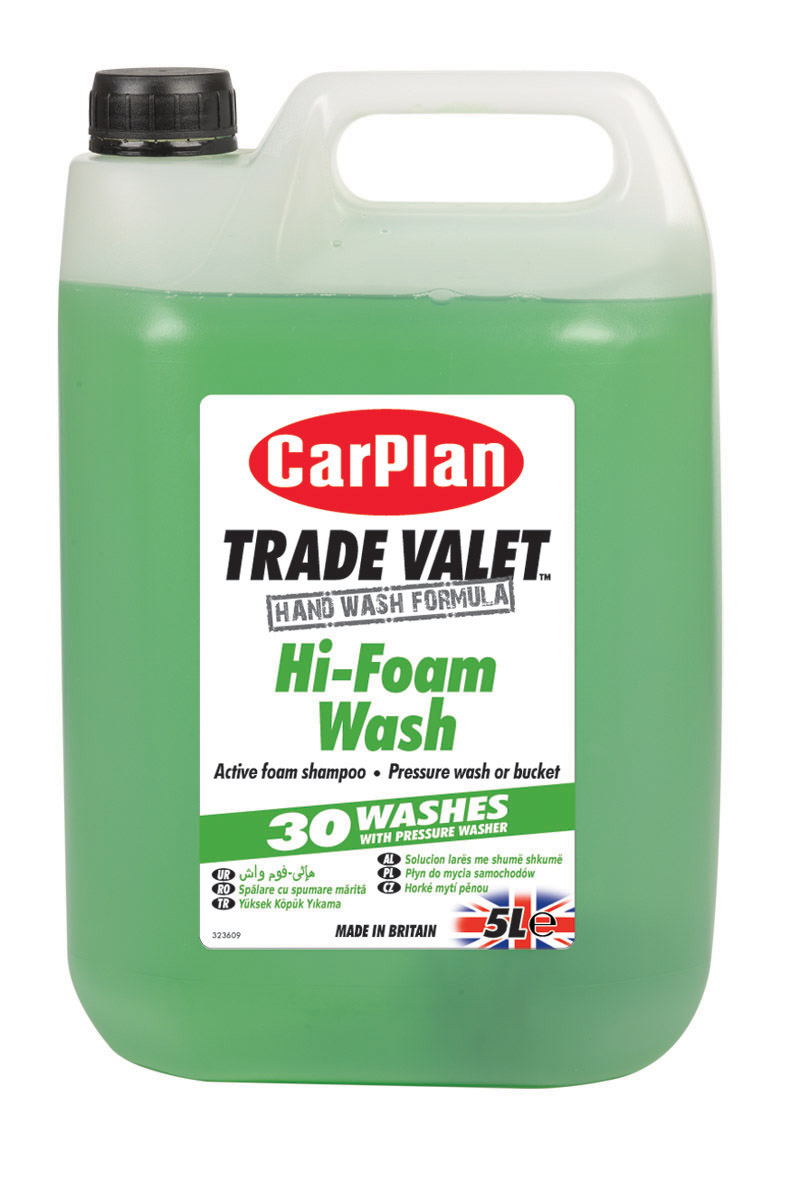 Picture of Carplan Cfw005 Trade Valet Hi-Foam Wash Active Foam Shampoo 5L