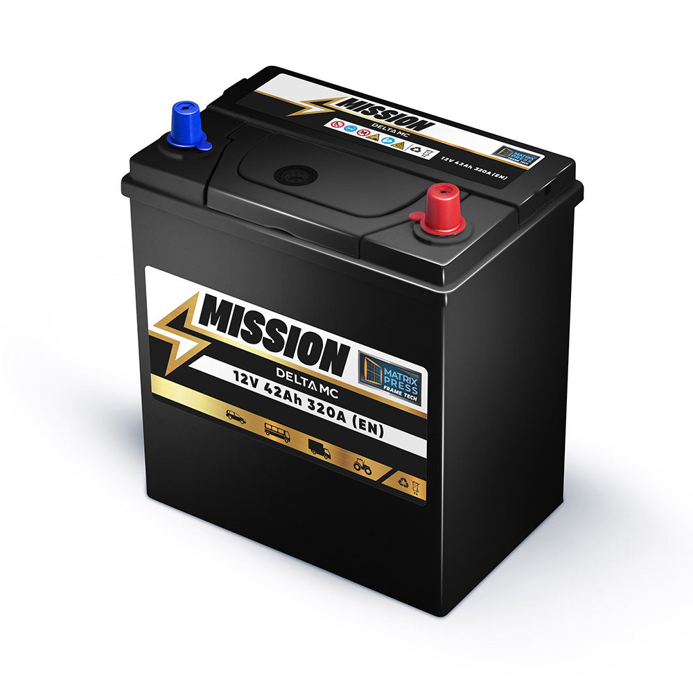 MISSION AKUMULATOR 12V 42AH 320A D+   B19/NS40