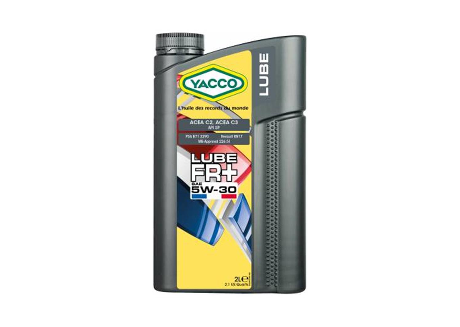 YACCO LUBE FR+ 5W30 C2 I C3 PSA RN17 1L