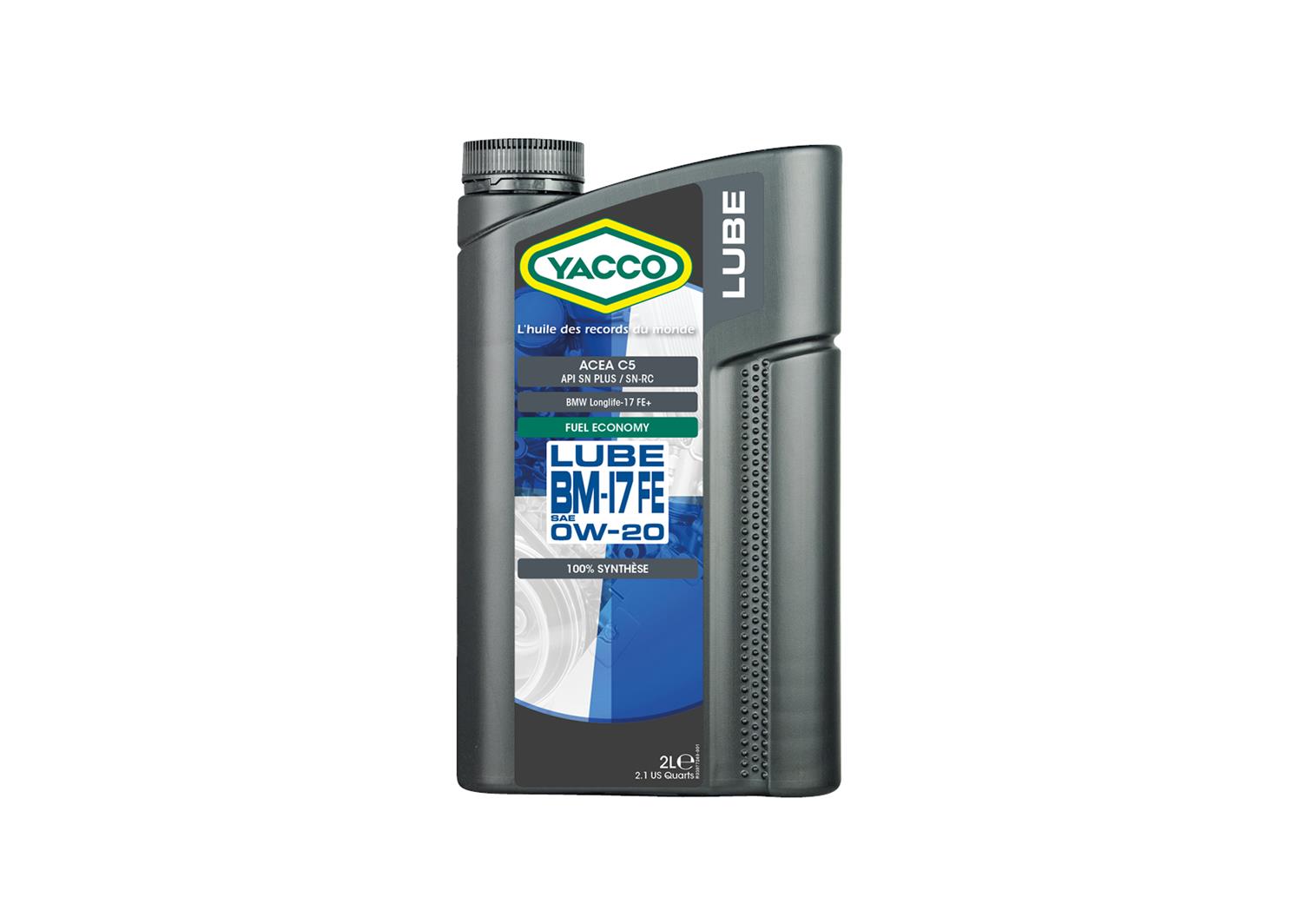 Ulje YACCO LUBE BM17 FE 0W-20 2L C5 P.A.O.