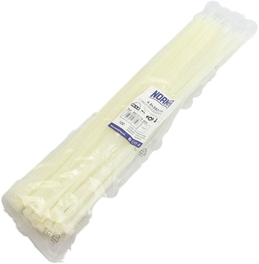 Picture of NORMA WHITE CABLE TIE 4.8 x  390 (