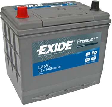 Picture of EXIDE - _EB605 - Starter Battery (Starter System)
