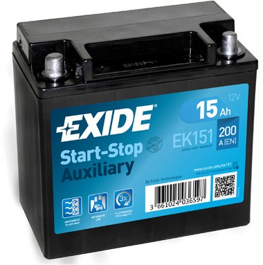 Picture of Exide Start Stop Auxiliary Battery