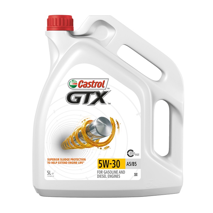 Image de Huile moteur - CASTROL - GTX 5W-30 A5/B5, 5L