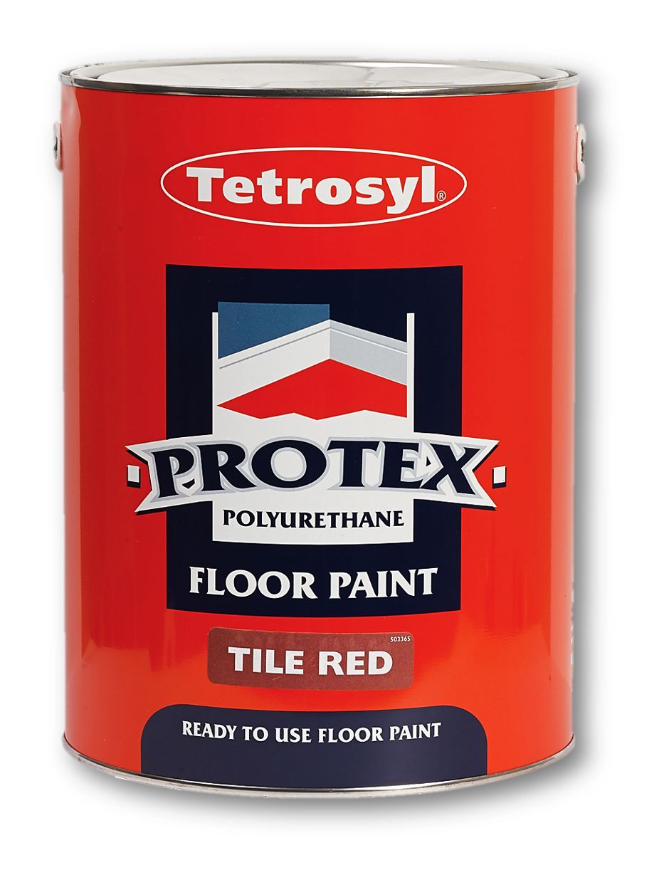 Picture of Tetrosyl Rfp005 Protex Floor Paint T Red 5L