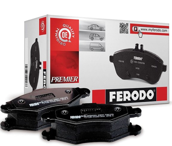 Picture of Brake Pad Set, disc brake - FERODO - FDB554