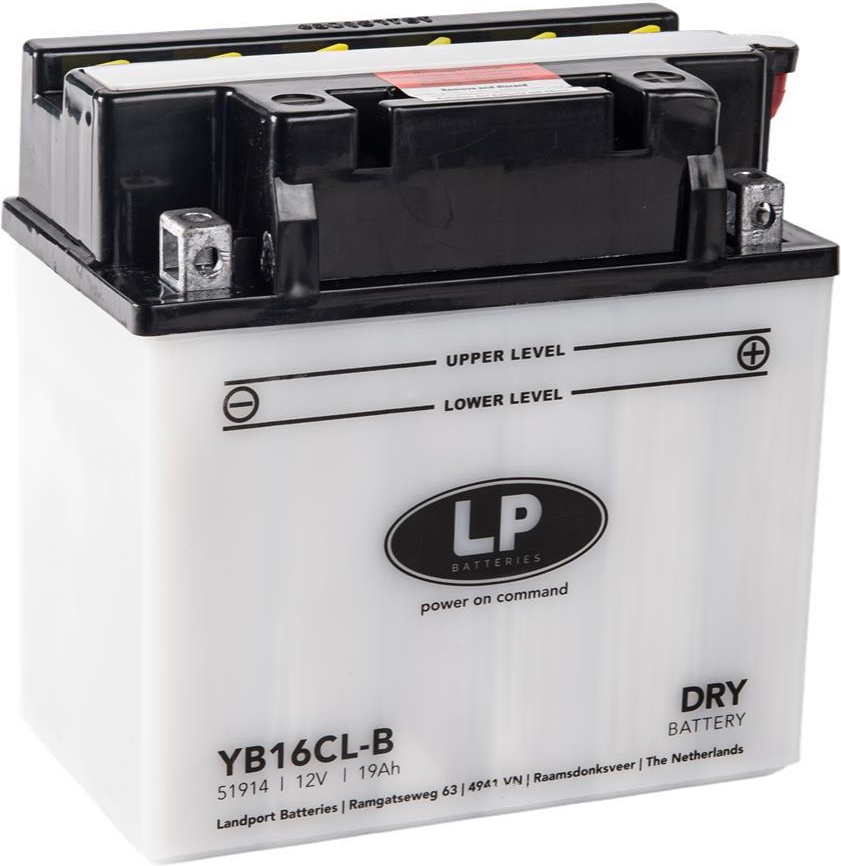 Moto akumulator LANDPORT ma yb16cl-b 19Ah 240A L+ (175x100x175)
