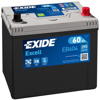 Picture of EXIDE - _EB604 - Starter Battery (Starter System)