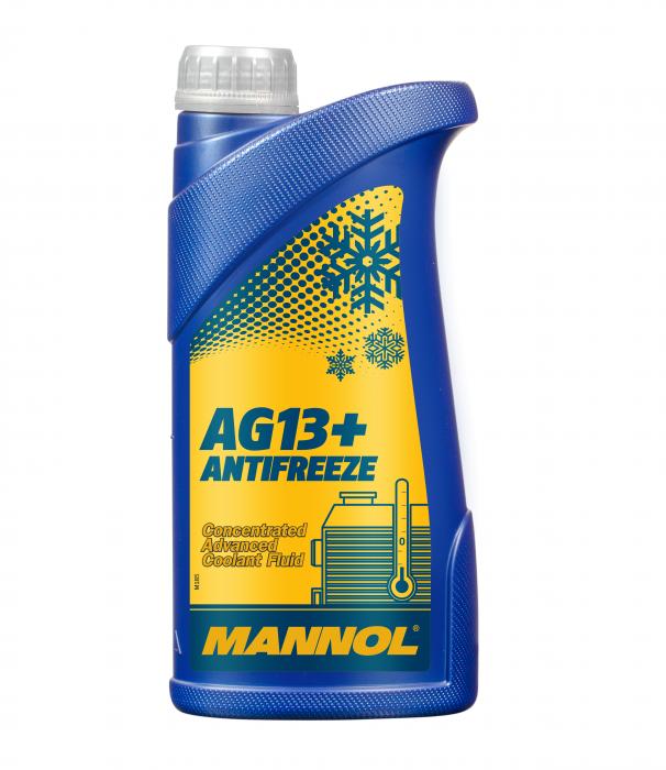 Picture of Mannol Antifreeze Concentrate Ag13+ Yellow Advanced 1L