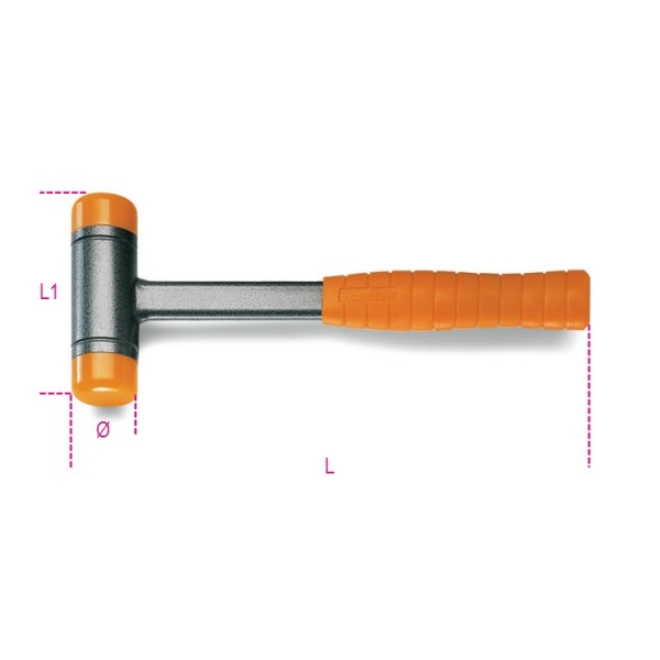 Picture of Beta 1392 40-Dead-Blow Hammers Plastic-Steel