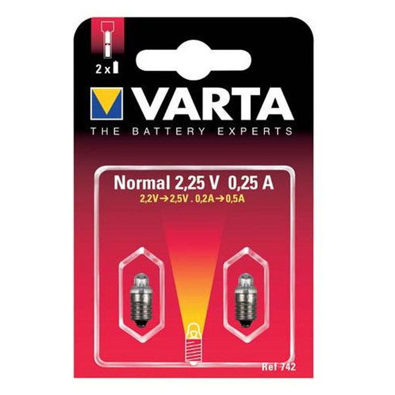Sijalica baterijske svetiljke VARTA 742 2.25V