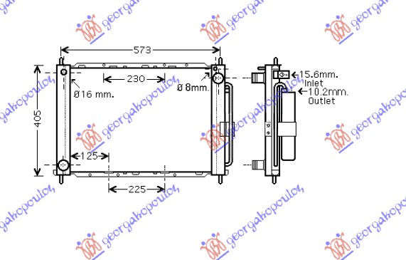 Slika GBG - 067606330 - Modul hladnjaka