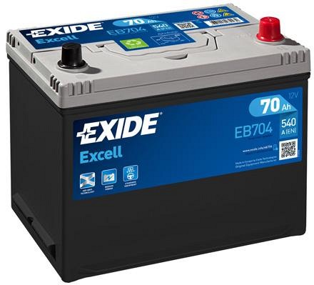 Picture of EXIDE - _EB704 - Starter Battery (Starter System)
