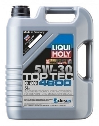 Liqui Moly Top Tec 4600 5W-30 5L. Irish Auto Parts - Car Parts Online  Ireland - Tools, Accessories, Engine Oils