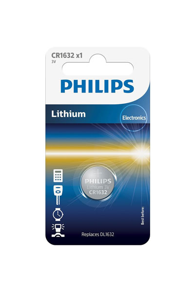Picture of Philips Battery Cr1632 - 3.0V Coin 1-Blister (16.0X 3.2) - Lithium