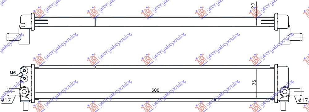 Slika GBG - 486106300 - Hladnjak, pogonski akumulator