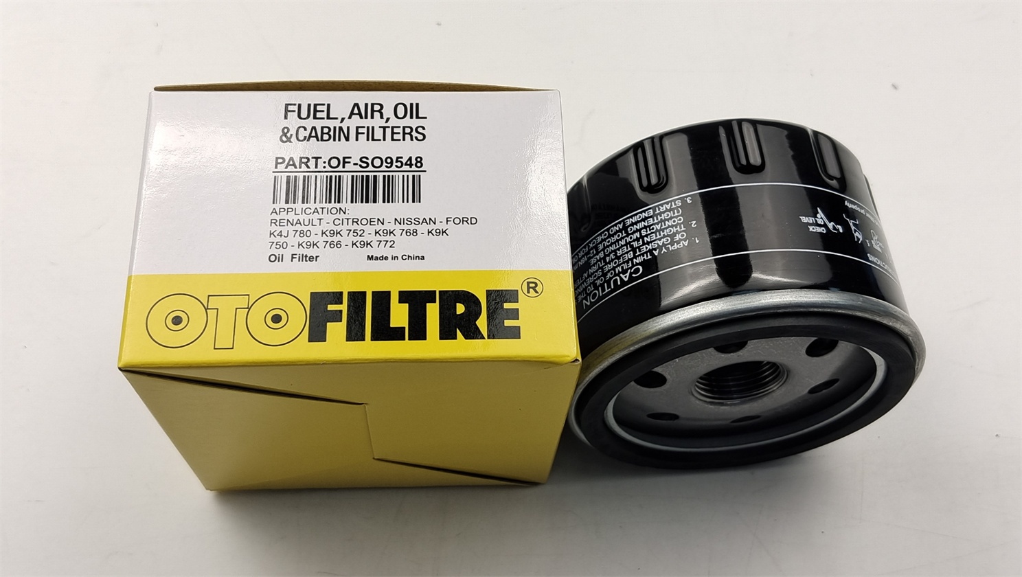 Image de Filtre à huile - OTOFILTRE - SO9548