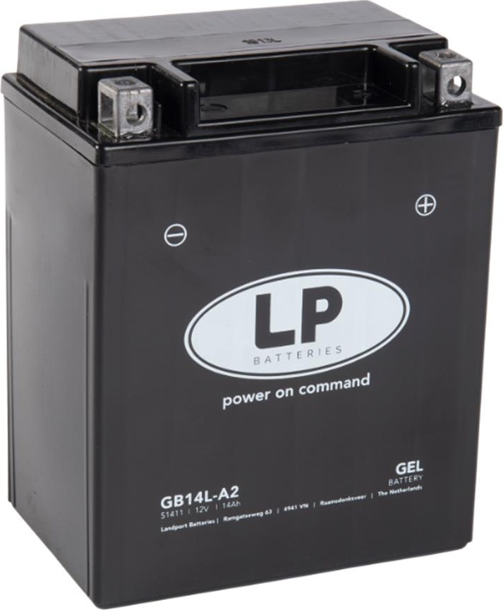 moto akumulator LANDPORT gel mg gb14l-a2 14ah 180a d+ (134x90x166) zatvoren/aktiviran