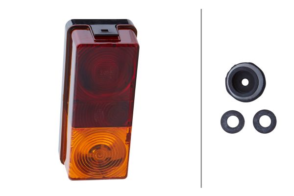 ZADNJE SVIJETLO (KOMBINOVANO) - HELLA - 2SD 998 531-017