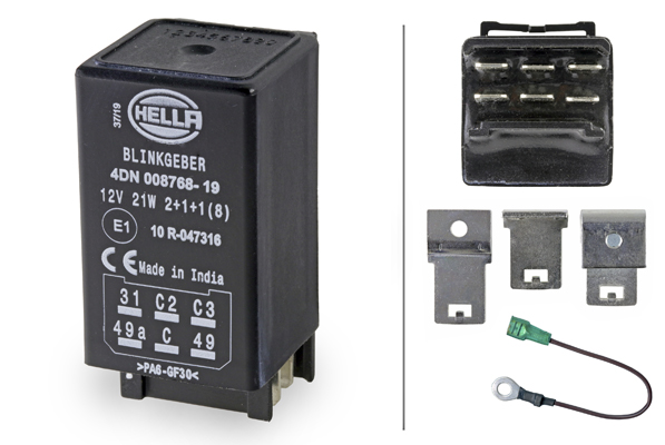 Picture of HELLA - 4DN 008 768-191 - Flasher Unit (Signal System)