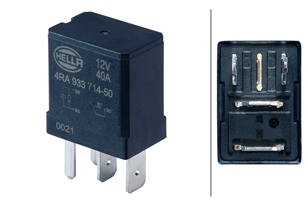 Slika HELLA - 4RA 933 714-501 - Rele, pranje farova