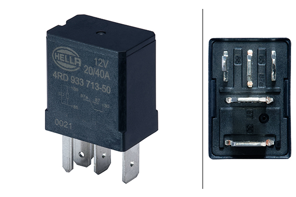 Slika HELLA - 4RD 933 713-501 - Rele, pranje farova