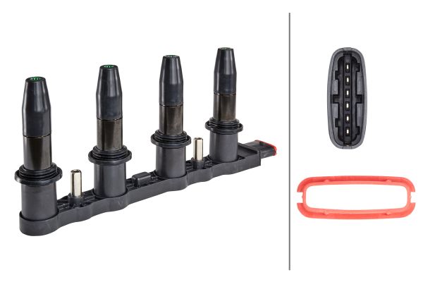 Picture of HELLA - 5DA 193 175-331 - Ignition Coil (Ignition System)
