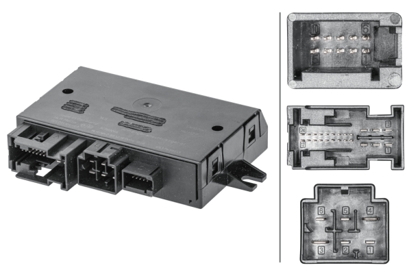 Slika Upravljački uređaj, mehanizam prikolice - HELLA - 5DS 011 104-031