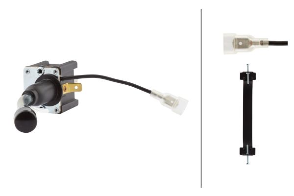 PREKIDAČ POLUGE UPRAVLJAČA (INSTRUMENTI, UNIVERZALNI) - HELLA - 6BA 001 771-041