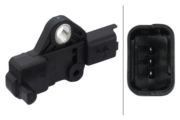 Picture of HELLA - 6PU 009 146-741 - Sensor, crankshaft pulse (Ignition System)