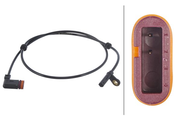 Picture of HELLA - 6PU 010 039-881 - Sensor, wheel speed (Braking System)