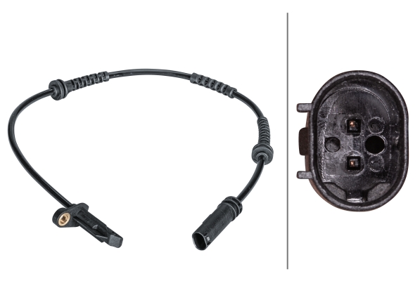 Picture of HELLA - 6PU 012 679-541 - Sensor, wheel speed (Braking System)