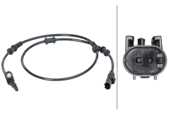 Picture of HELLA - 6PU 012 679-871 - Sensor, wheel speed (Braking System)