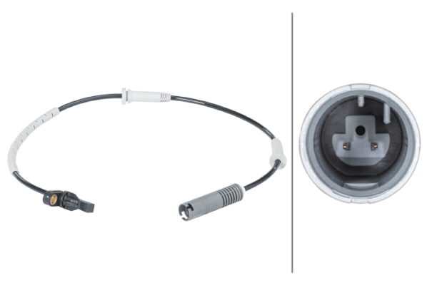 Picture of HELLA - 6PU 012 679-881 - Sensor, wheel speed (Braking System)