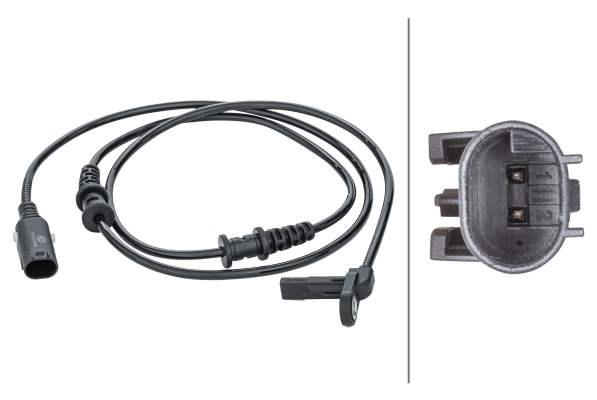 Picture of HELLA - 6PU 012 679-951 - Sensor, wheel speed (Braking System)