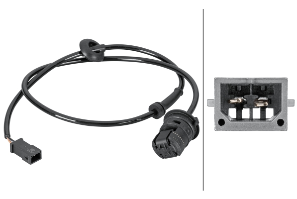 Picture of HELLA - 6PU 012 806-791 - Sensor, wheel speed (Braking System)