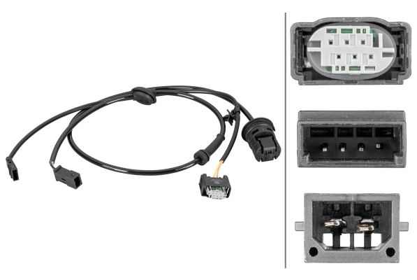 Picture of HELLA - 6PU 012 806-801 - Sensor, wheel speed (Braking System)