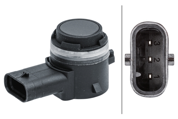 Picture of Sensor -  parking distance control - HELLA - 6PX 358 141-261