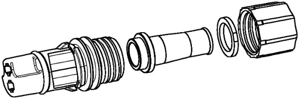 GARNITURA SPOJNICA ZA PROVODNIKE - HELLA - 9XX 340 879-001