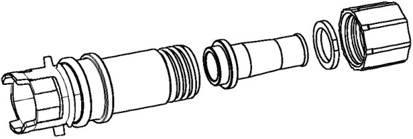 GARNITURA SPOJNICA ZA PROVODNIKE - HELLA - 9XX 340 882-001