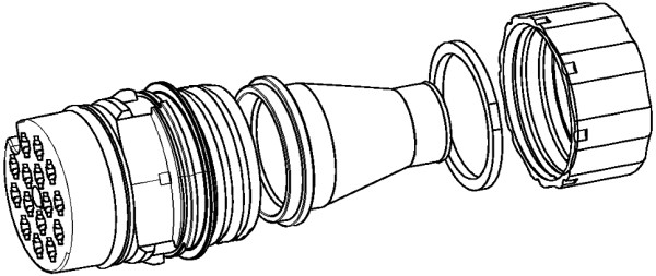 GARNITURA SPOJNICA ZA PROVODNIKE - HELLA - 9XX 340 881-001