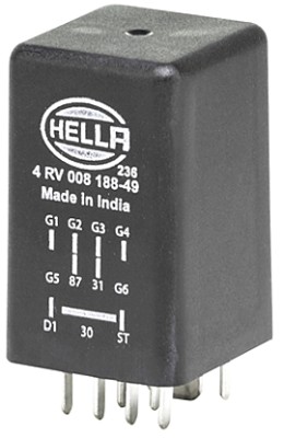 Picture of Control Unit -  glow time - HELLA - 4RV 008 188-491