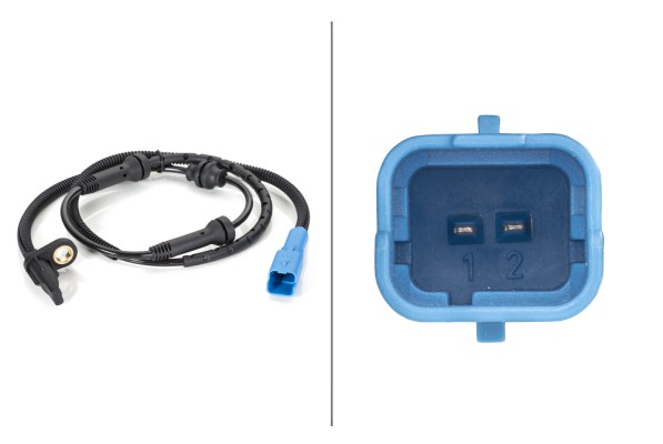 Picture of HELLA - 6PU 012 806-321 - Sensor, wheel speed (Braking System)