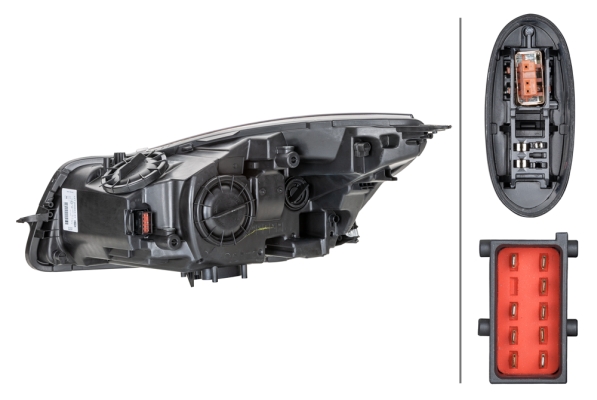 Picture of HELLA - 1ZT 009 631-321 - Headlight (Lights)
