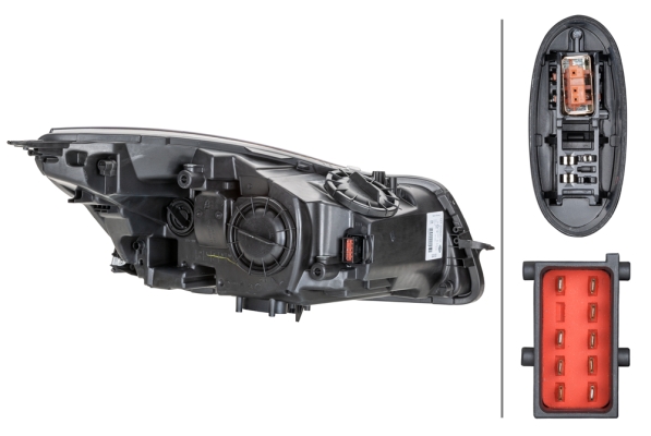 Picture of Headlight - HELLA - 1ZT 009 631-311