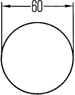 Picture of Reflex Reflector - HELLA - 8RA 002 014-281