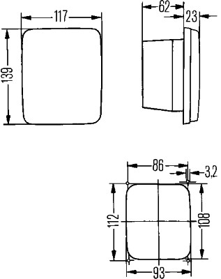 Picture of HELLA - 2BA 005 200-311 - Direction Indicator (Signal System, universal)