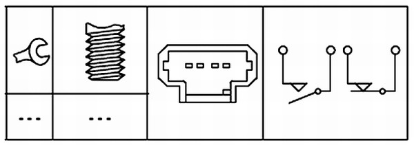 Picture of HELLA - 6DD 008 622-811 - Stop Light Switch (Signal System)