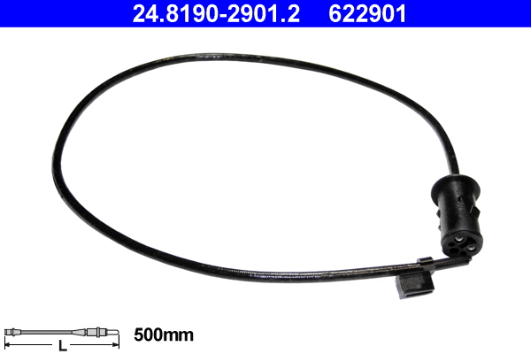 Picture of Warning Contact, brake pad wear - ATE - 24.8190-2901.2